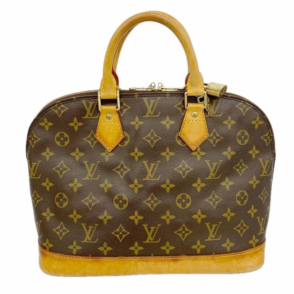 Louis Vuitton Monogram Alma Handbag M51130 Brown Women's